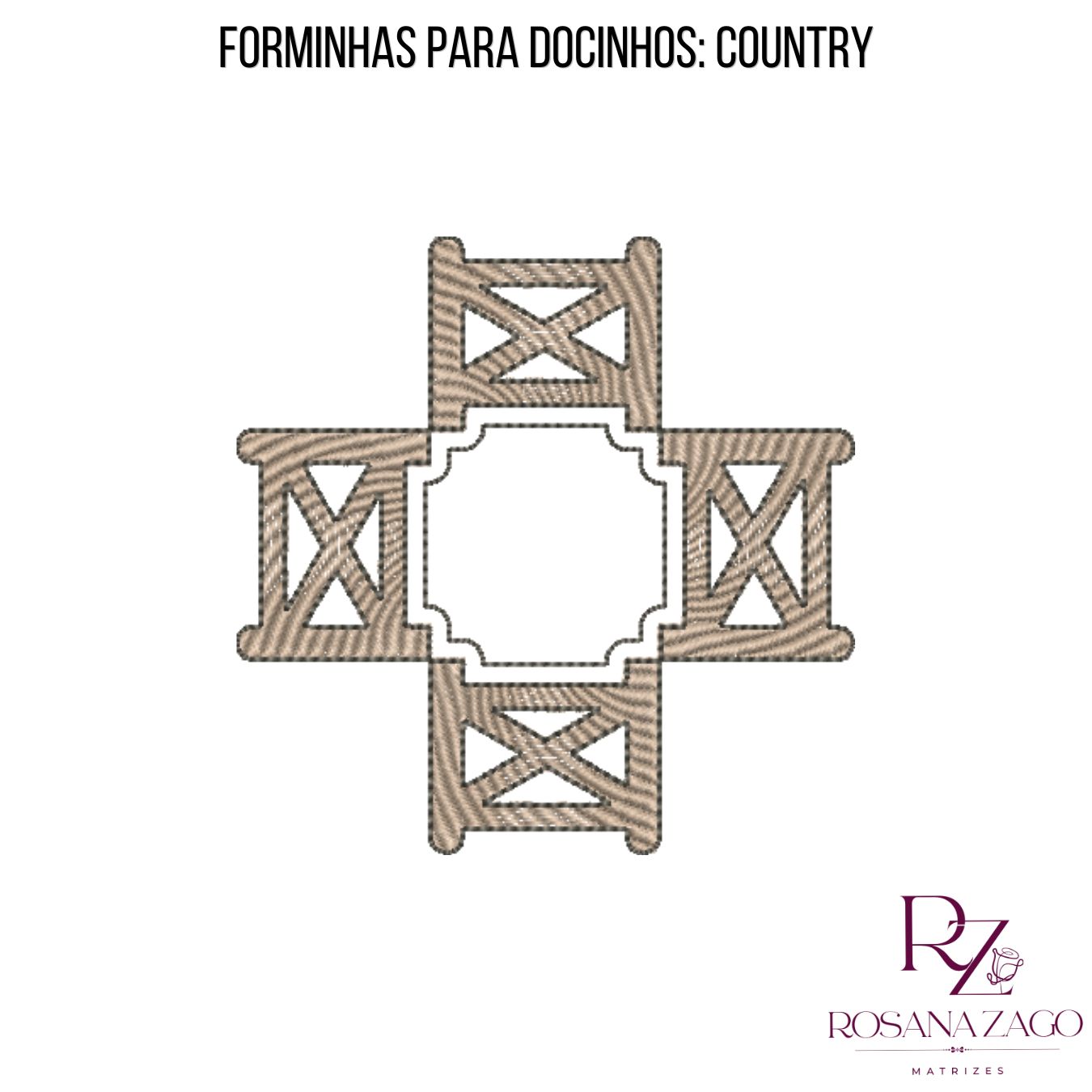 FORMINHAS PARA DOCINHOS: COUNTRY - Imagem 11
