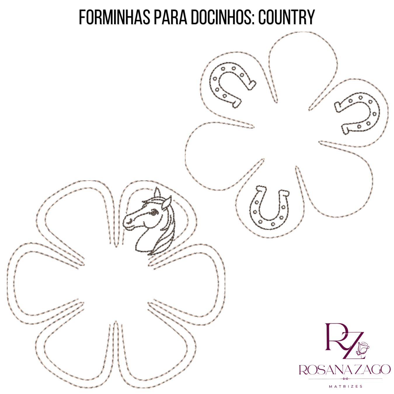 FORMINHAS PARA DOCINHOS: COUNTRY - Imagem 10