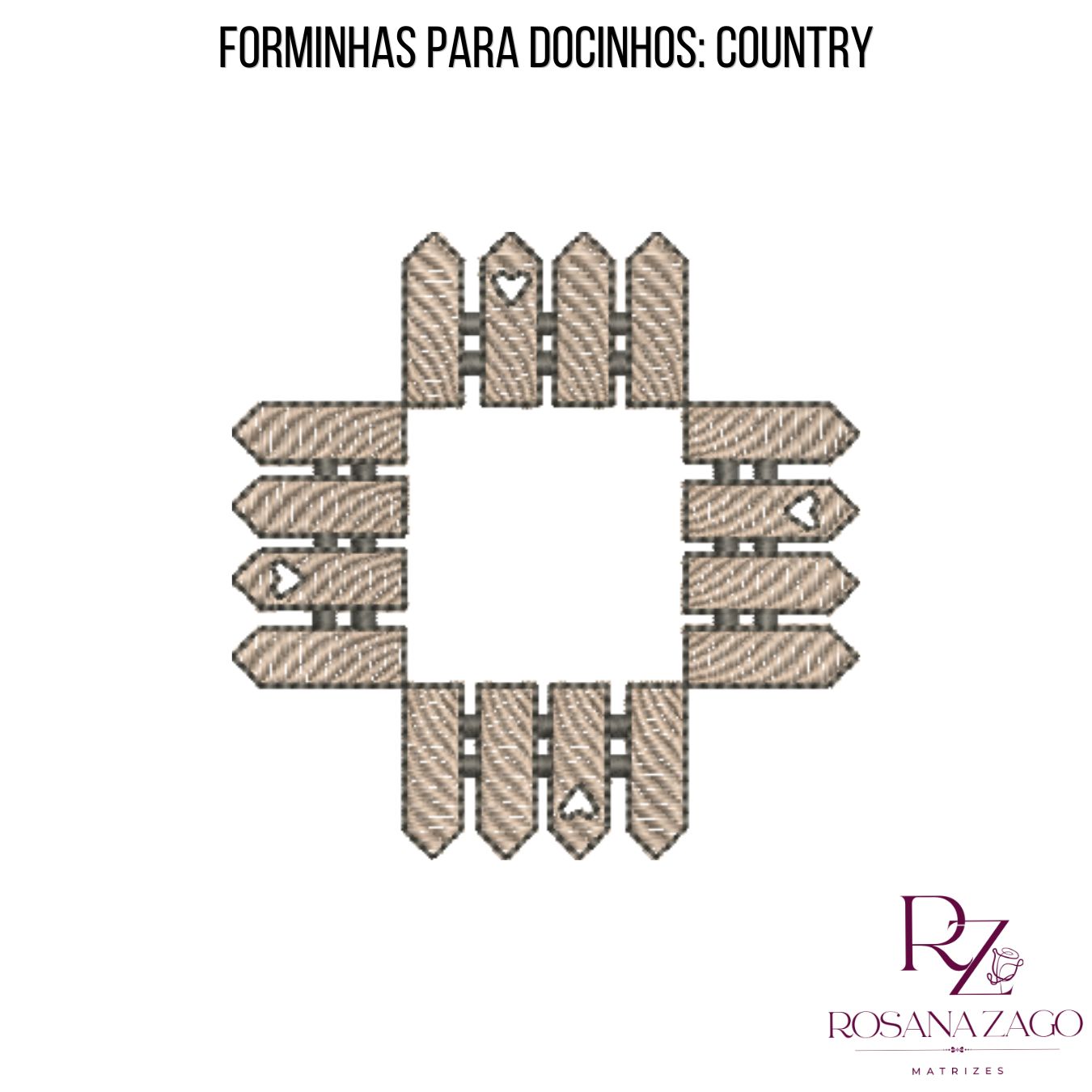 FORMINHAS PARA DOCINHOS: COUNTRY - Imagem 9