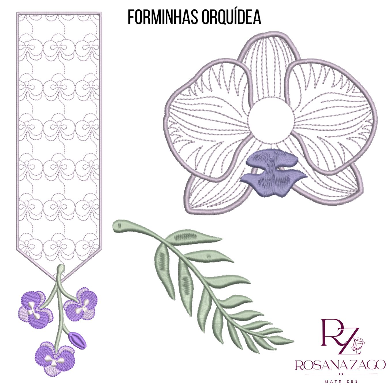 FORMINHAS ORQUÍDEAS - Imagem 2