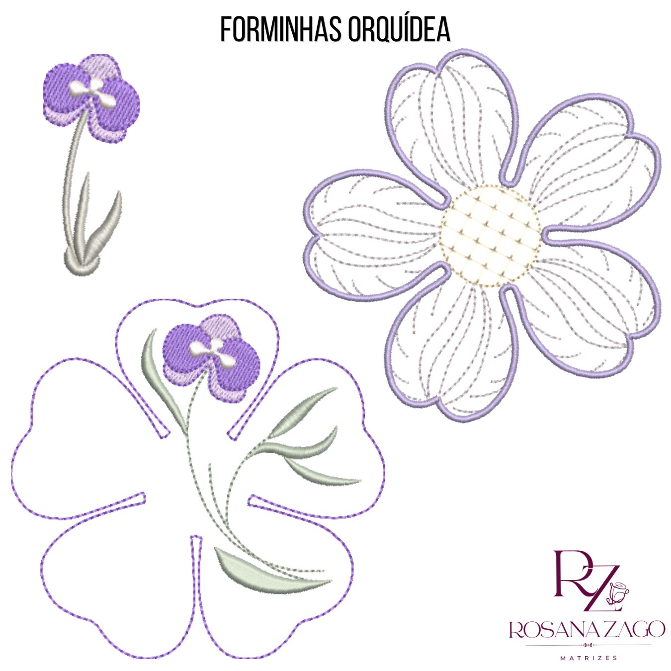 FORMINHAS ORQUÍDEAS - Imagem 4