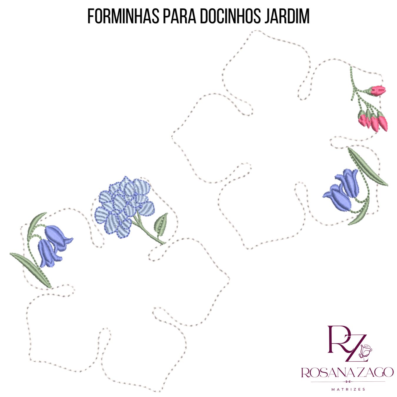FORMINHAS PARA DOCINHOS FLORAIS - Imagem 3