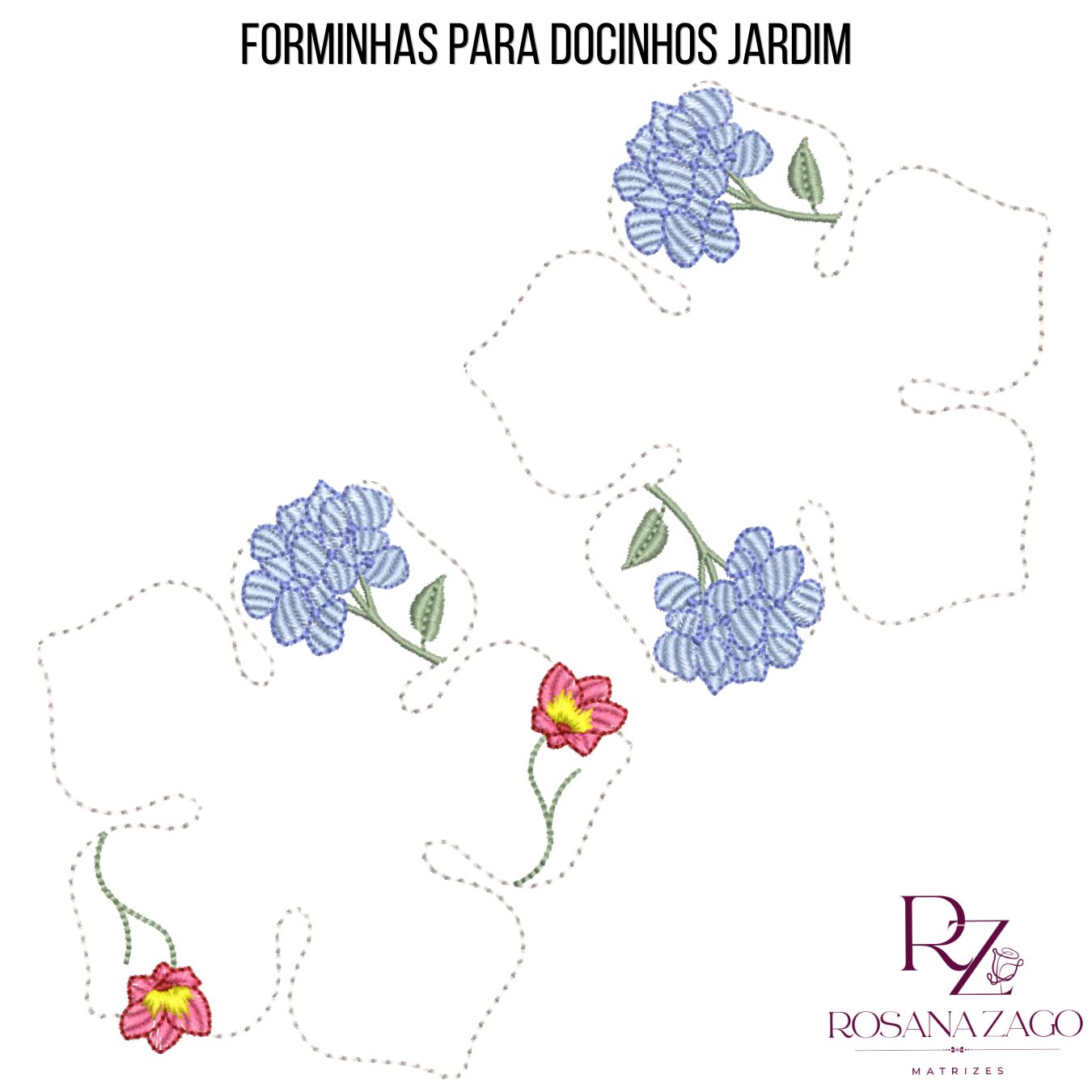 FORMINHAS PARA DOCINHOS FLORAIS - Imagem 5
