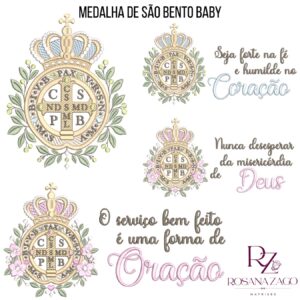 MEDALHA DE SÃO BENTO BABY