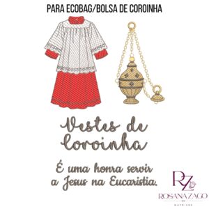 MATRIZ PARA ECOBAG/BOLSA DE COROINHA